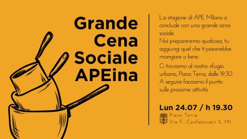 Grande cena sociale APEina