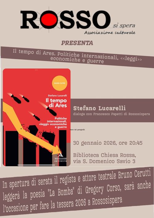 📖 IL TEMPO DI ARES. Politiche internazionali, "leggi" economiche e guerre 📖