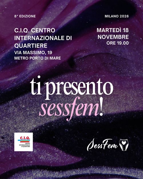 Presentazione Sessfem Milano 2026