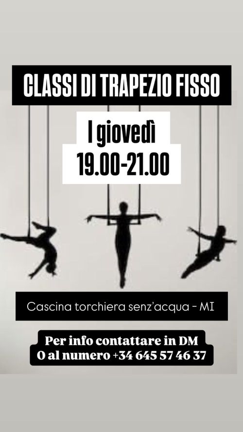 Corso di trapezio fisso