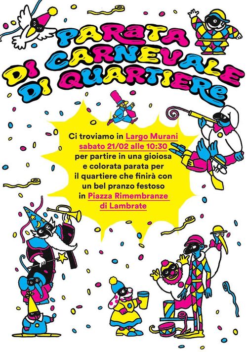 PARATA DI CARNEVALE DI QUARTIERE