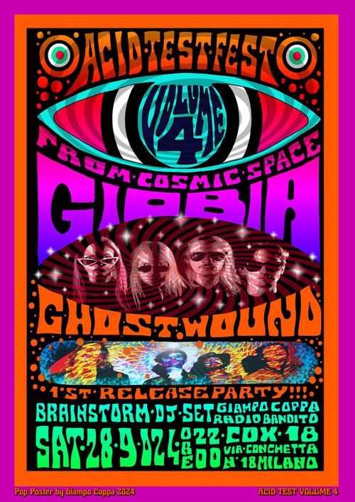 ACID TEST FEST VOL. 4 / GIOBIA + GHOSTWOUND - BRAINSTORM dj