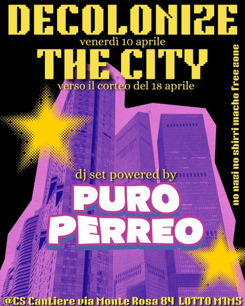 DecolonizeTheCity x PuroPerreo