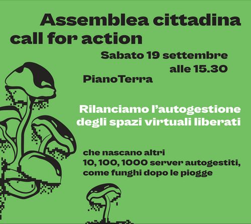 Assemblea cittadina, call for action