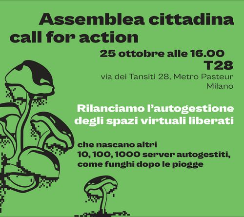 Assemblea cittadina, call for action pt 3