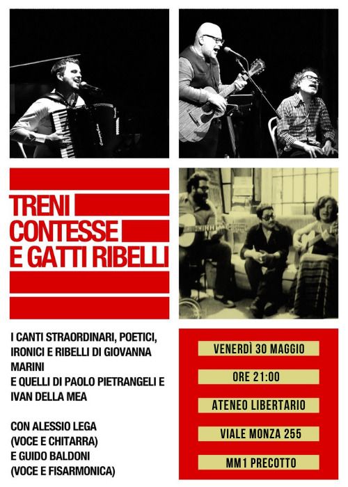 Treni contesse e gatti ribelli 