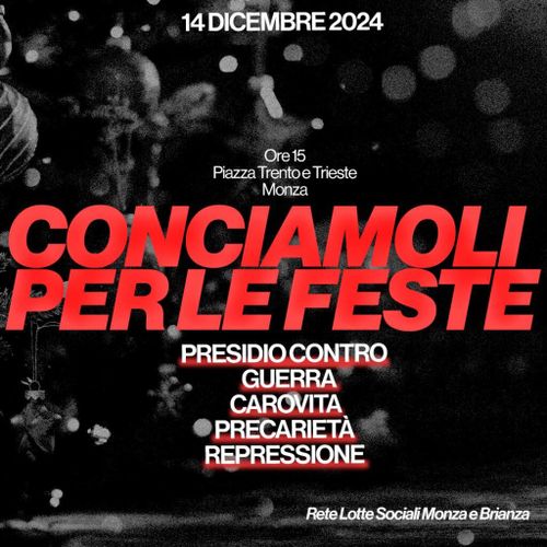 CONCIAMOLI PER LE FESTE!