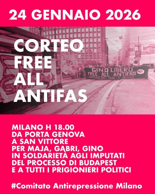 CORTEO FREE ALL ANTIFAS