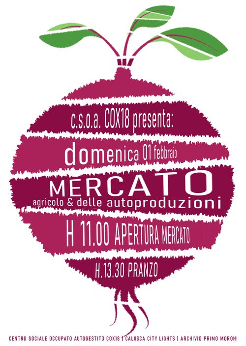 MERCATO AGRICOLO E DELLE AUTOPRODUZIONI