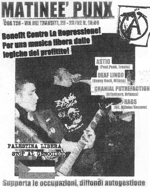 Punk Benefit Contro la Repressione 