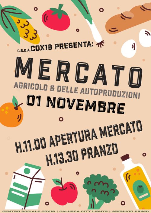 MERCATO AGRICOLO & DELLE AUTOPRODUZIONI